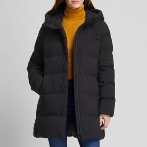 Uniqlo Seamless Down Short Coat Black Women’s XS NWOT
